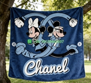Chanel Throw Blankets